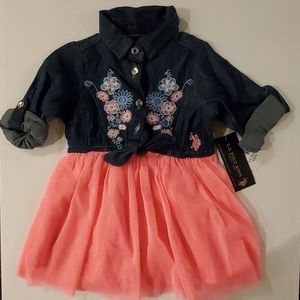 U.S. Polo Assn. Baby Girl/Toddler Dress